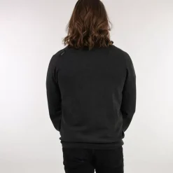 OXBOW Sweater, Cardigan-Sweater PENZI - Noir Chiné Heather Black