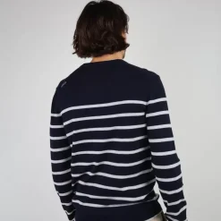 OXBOW Essentials|Sweater, Cardigan-Sweater PEROM - Deep Marine Chiné Heather Deep Marine