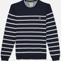 OXBOW Essentials|Sweater, Cardigan-Sweater PEROM - Deep Marine Chiné Heather Deep Marine