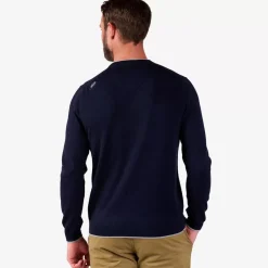 OXBOW Essentials|Sweater, Cardigan-Sweater PERONI - Deep Marine Chiné Heather Deep Marine