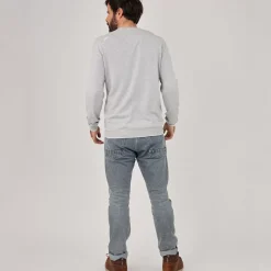 OXBOW Essentials|Sweater, Cardigan-Sweater PERONI - Gris Chiné Heather Grey