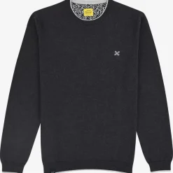 OXBOW Essentials|Clothing-Sweater PERONI - Noir Chiné Heather Black
