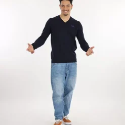 OXBOW Sweater, Cardigan-Sweater PILDING - Deep Marine