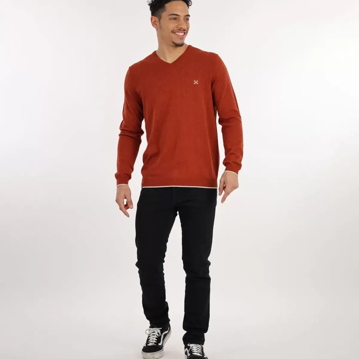 OXBOW Sweater, Cardigan-Sweater PIVEGA - Grenat