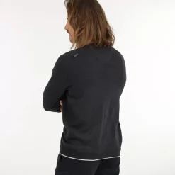 OXBOW Essentials|Sweater, Cardigan-Sweater PIVEGA - Noir Chiné Heather Black