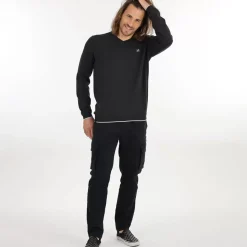 OXBOW Essentials|Sweater, Cardigan-Sweater PIVEGA - Noir Chiné Heather Black