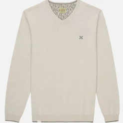 OXBOW Sweater, Cardigan|Clothing-Sweater PIVEGA - Vanilla Chiné Vanilla Chinu00e9