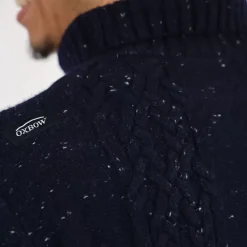 OXBOW Sweater, Cardigan-Sweater POLGER - Deep Marine