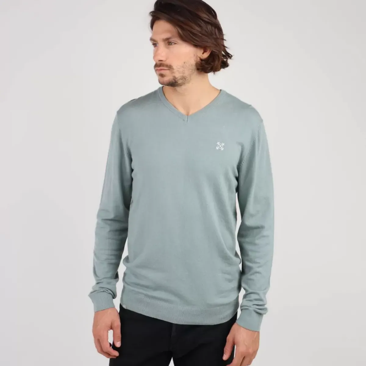 OXBOW Essentials|Sweater, Cardigan-Sweater PREVIO - Iguane