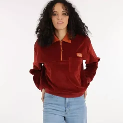OXBOW Sweatshirt-Sweatshirt SABRINA - Grenat