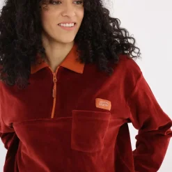 OXBOW Sweatshirt-Sweatshirt SABRINA - Grenat