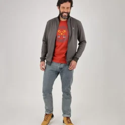 OXBOW Essentials|Sweatshirt-Sweatshirt SAKOP - Anthracite Chiné Heather Anthracite