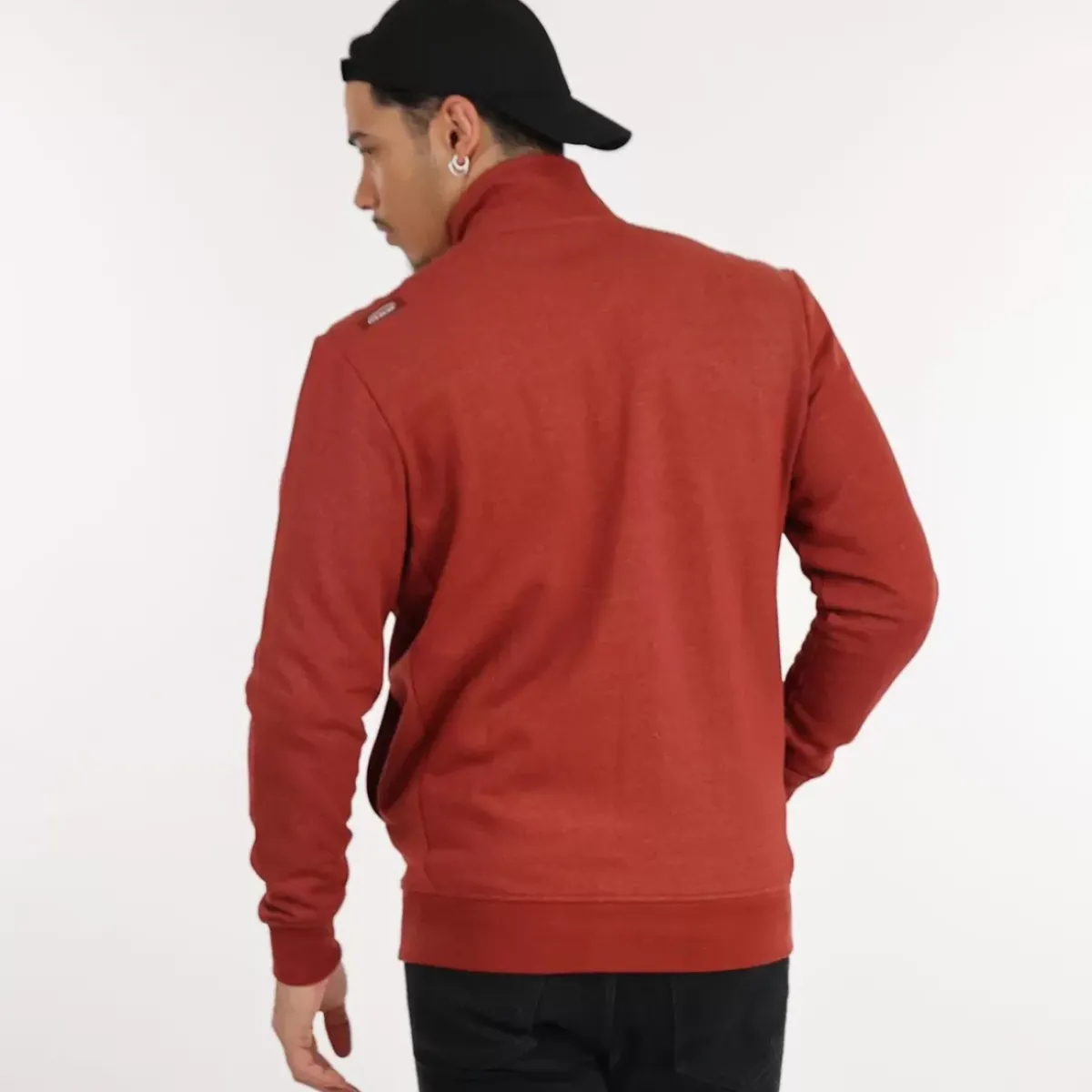 OXBOW Sweatshirt-Sweatshirt SAKOP - Grenat