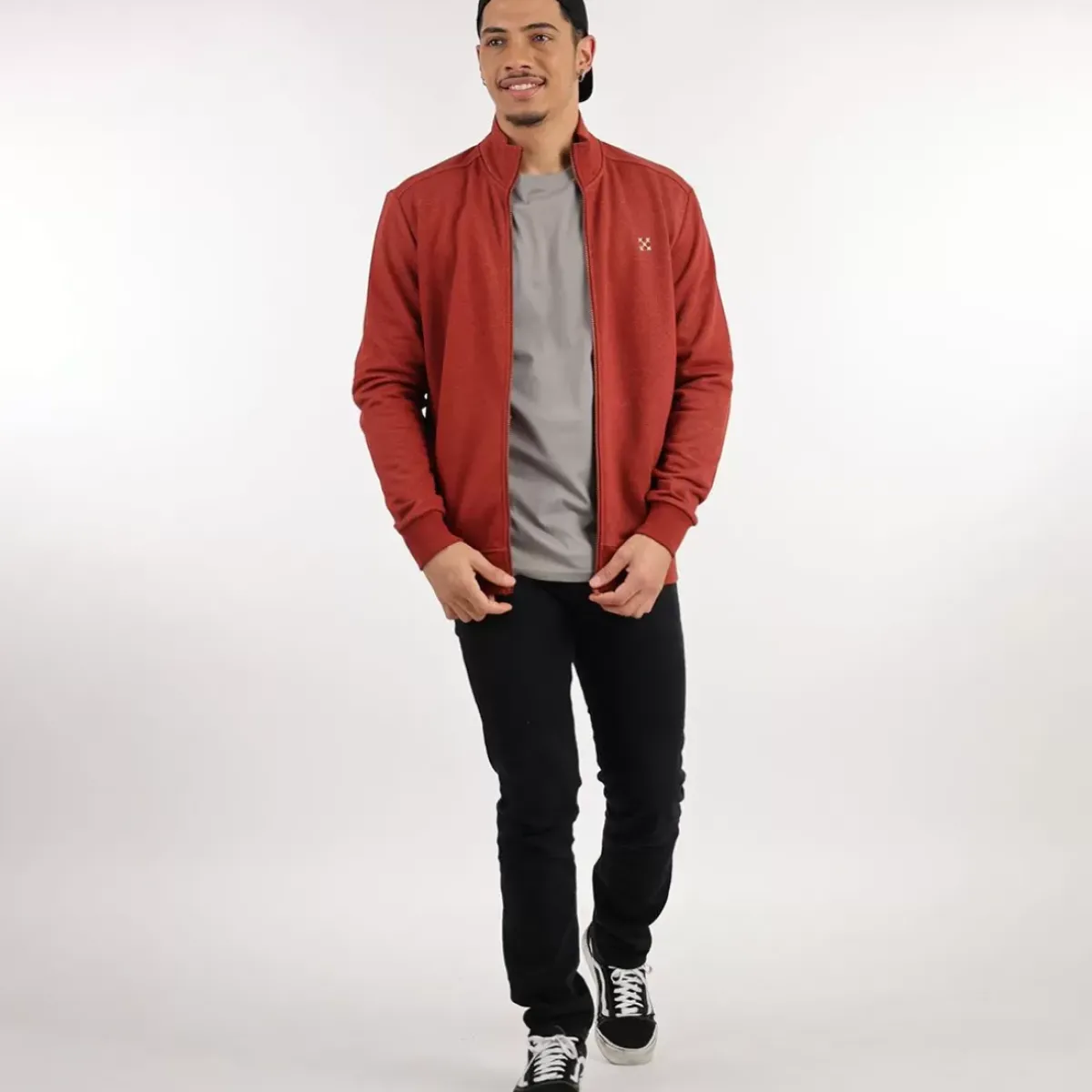 OXBOW Sweatshirt-Sweatshirt SAKOP - Grenat