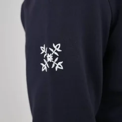 OXBOW Essentials|Sweatshirt-Sweatshirt SALTCOATS - Deep Marine Chiné Heather Deep Marine