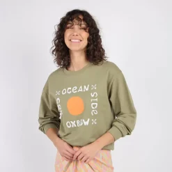 OXBOW Sweatshirt|Clothing-Sweatshirt SARDA - Aloe