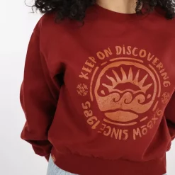 OXBOW Sweatshirt-Sweatshirt SARDINI - Grenat