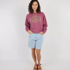 OXBOW Clothing|Sweatshirt-Sweatshirt SARGAS - Açaï Au00e7au00ef