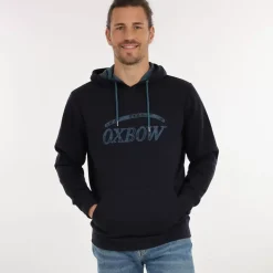 OXBOW Sweatshirt-Sweatshirt SAVIORA - Deep Marine