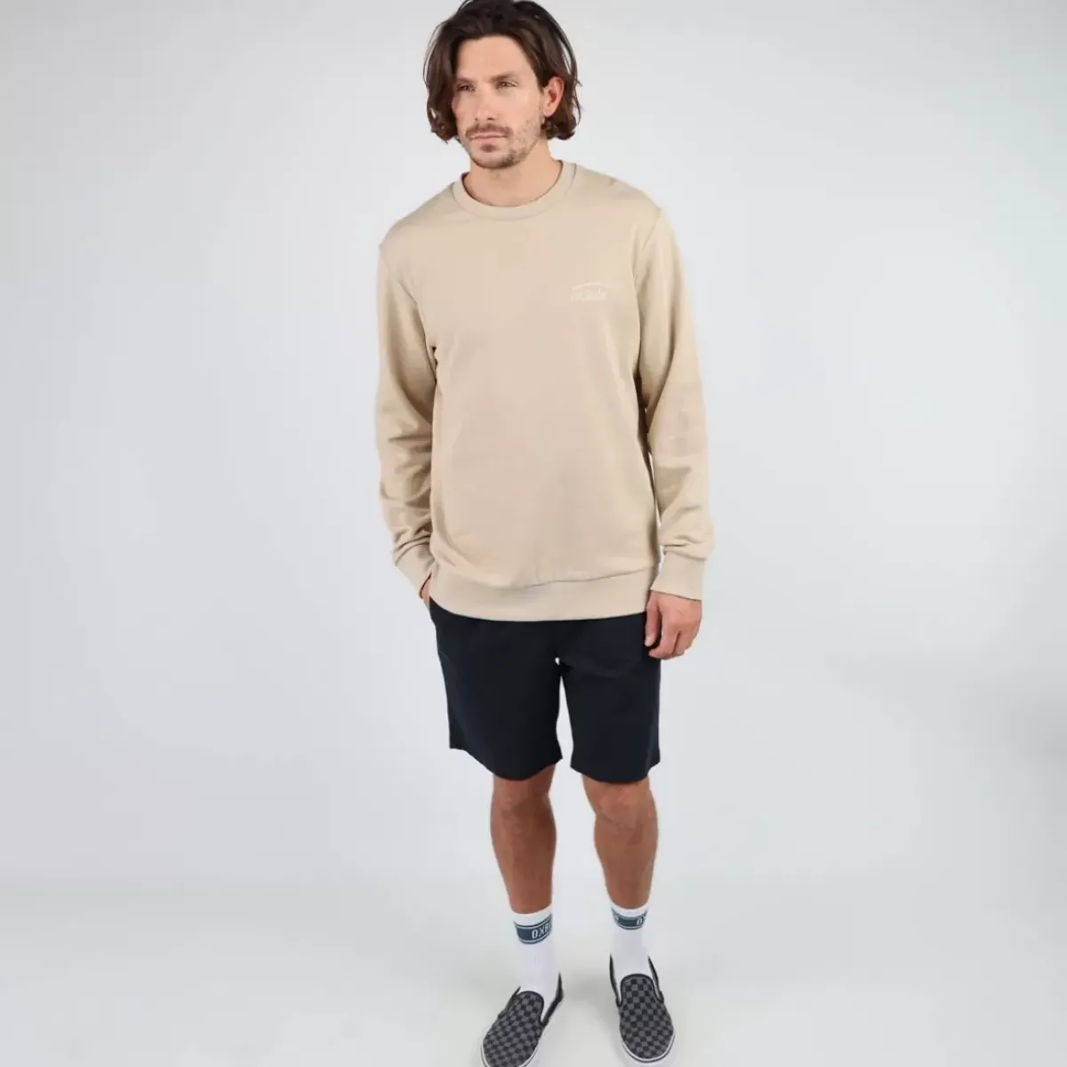 OXBOW Essentials|Sweatshirt-Sweatshirt SERONI - Dust