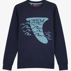 OXBOW Sweatshirt-Sweatshirt SOLAIO - Deep Marine