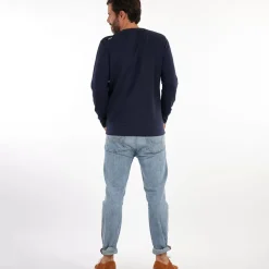 OXBOW Sweatshirt-Sweatshirt SOLAIO - Deep Marine
