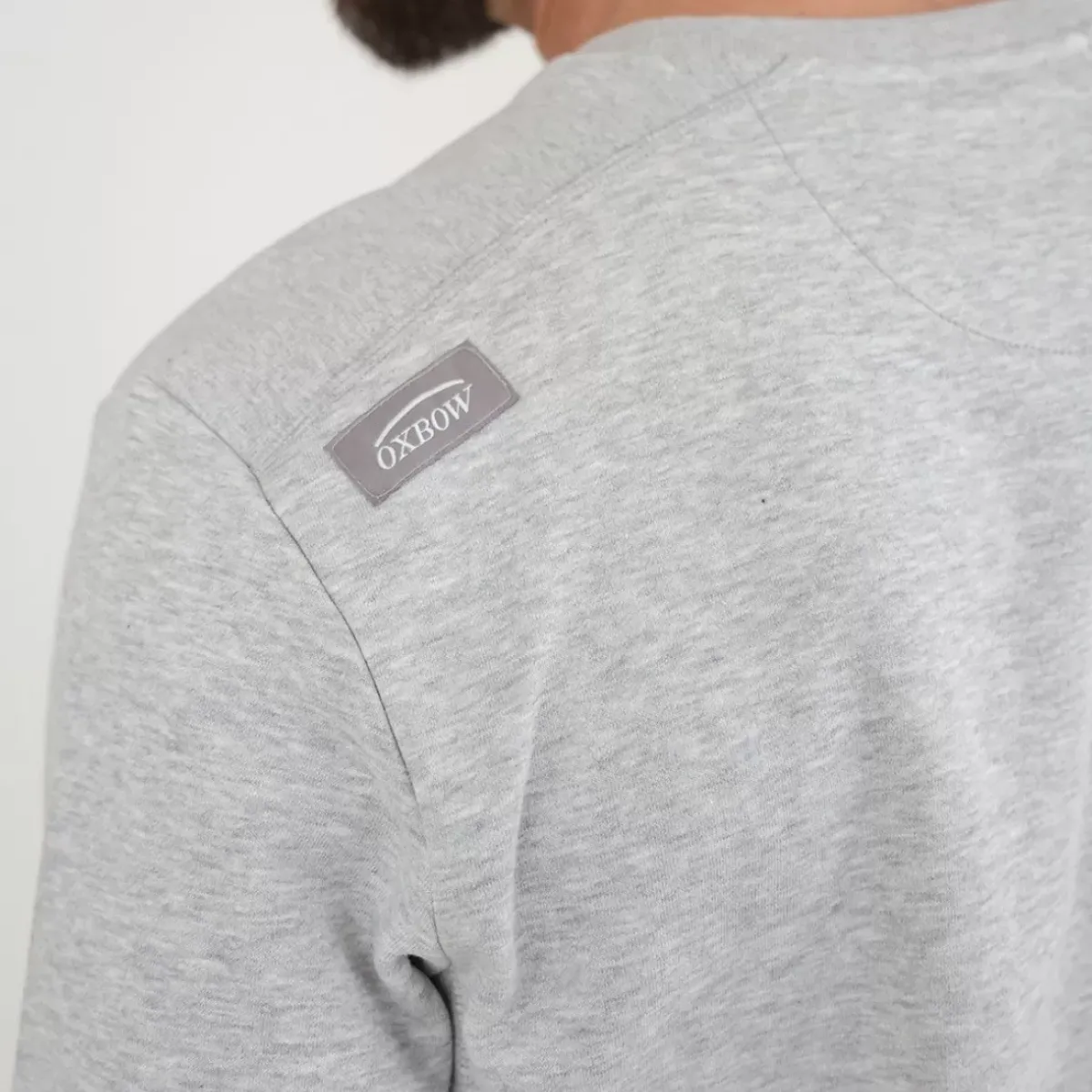 OXBOW Sweatshirt|Clothing-Sweatshirt SOUET - Heather Grey