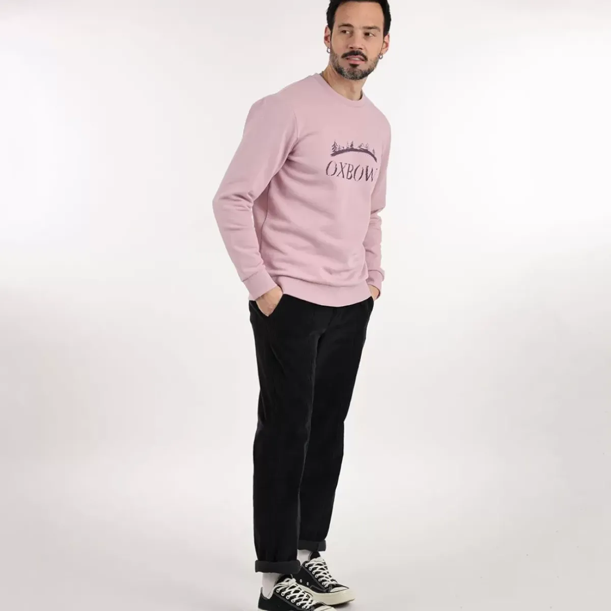 OXBOW Sweatshirt-Sweatshirt STEGA - Bruyere