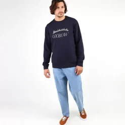 OXBOW Sweatshirt-Sweatshirt STEGA - Deep Marine