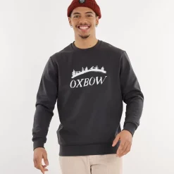 OXBOW Sweatshirt-Sweatshirt STEGA - Graphite