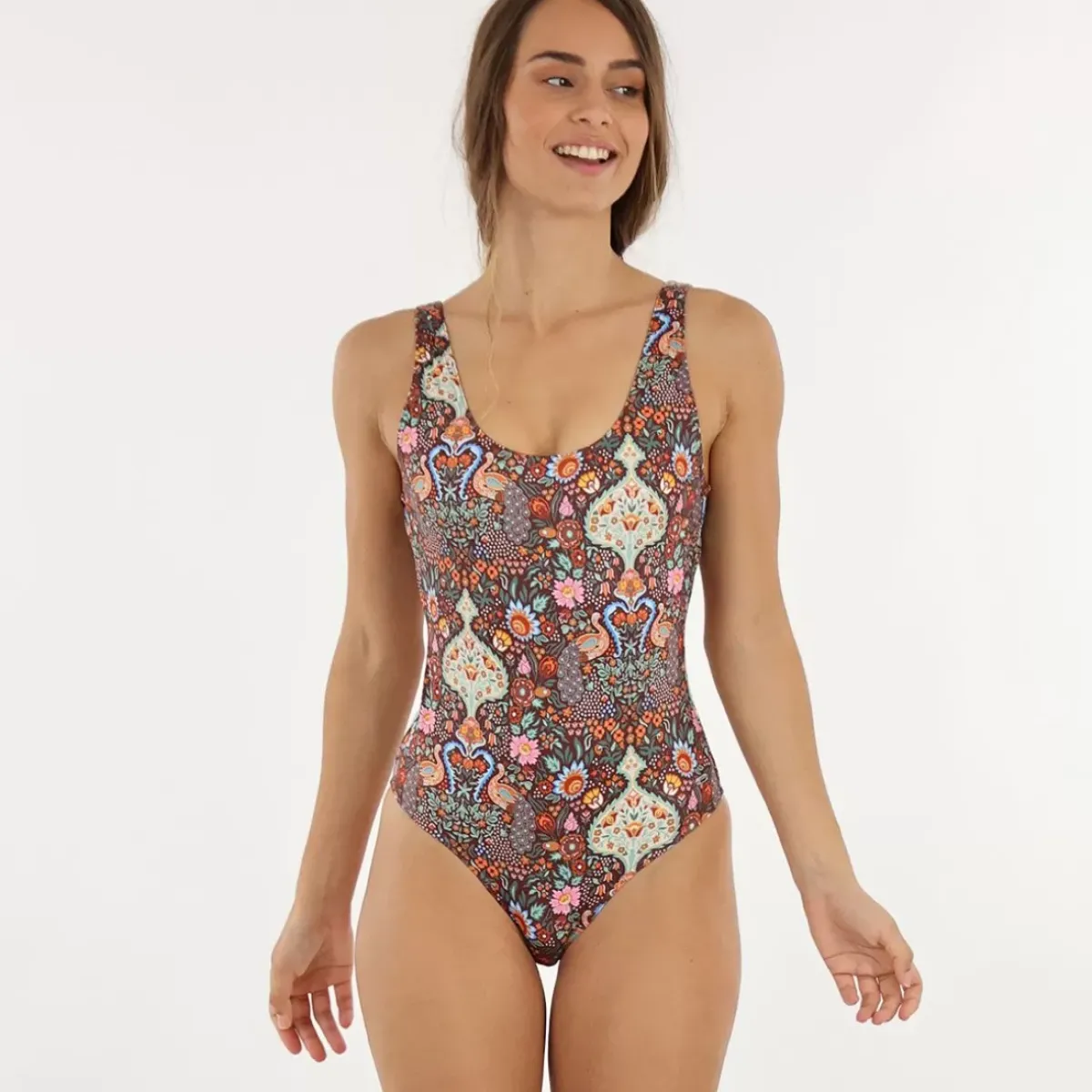 OXBOW Surf|Swimwear-Swimsuit PAMELA - Terre Brulée Terre Brulu00e9e
