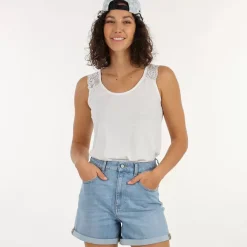 OXBOW Tee-Shirt, Top-Tank top TORTLE - White