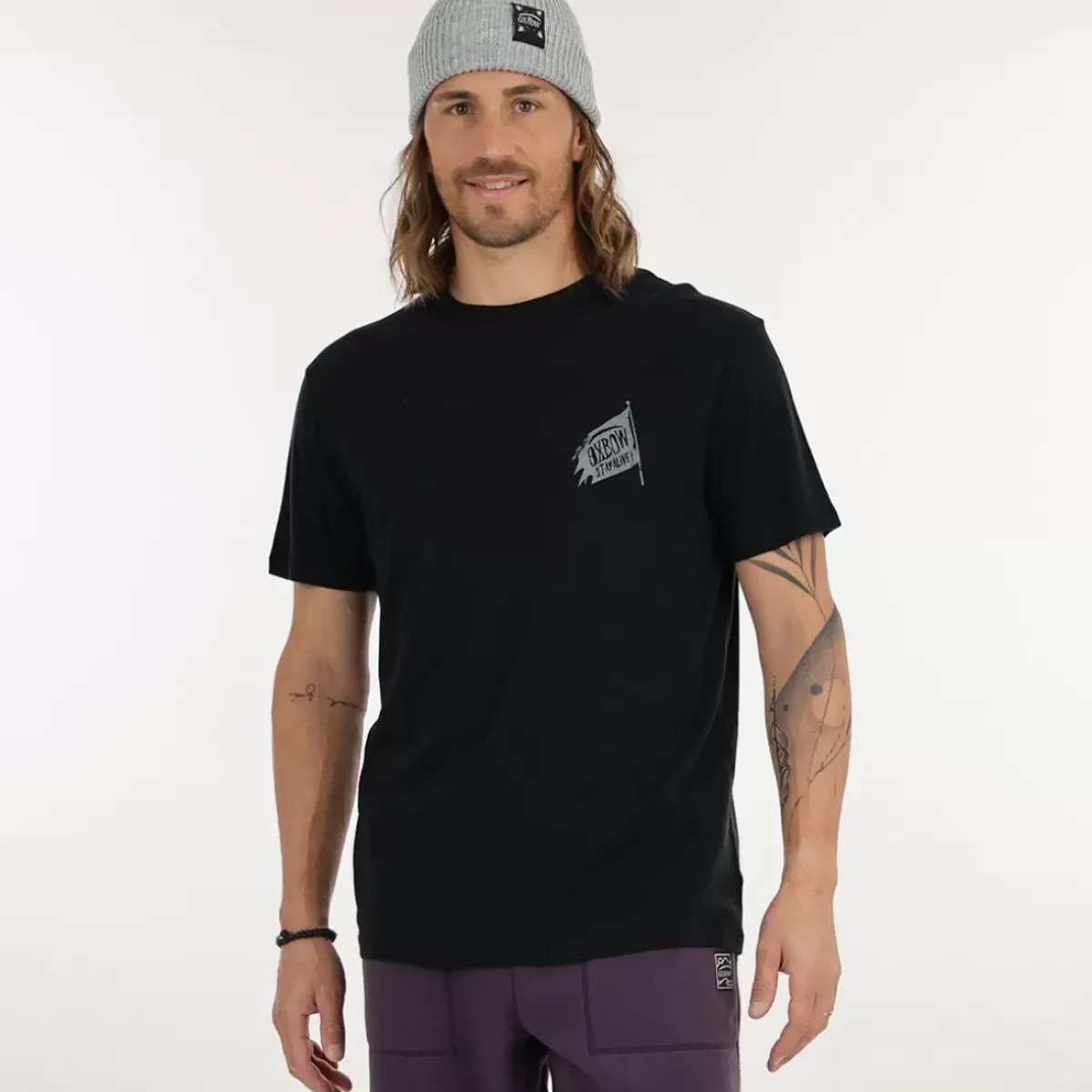 OXBOW Base Layer|Snow-Tee-Shirt ARROUY - Noir Black