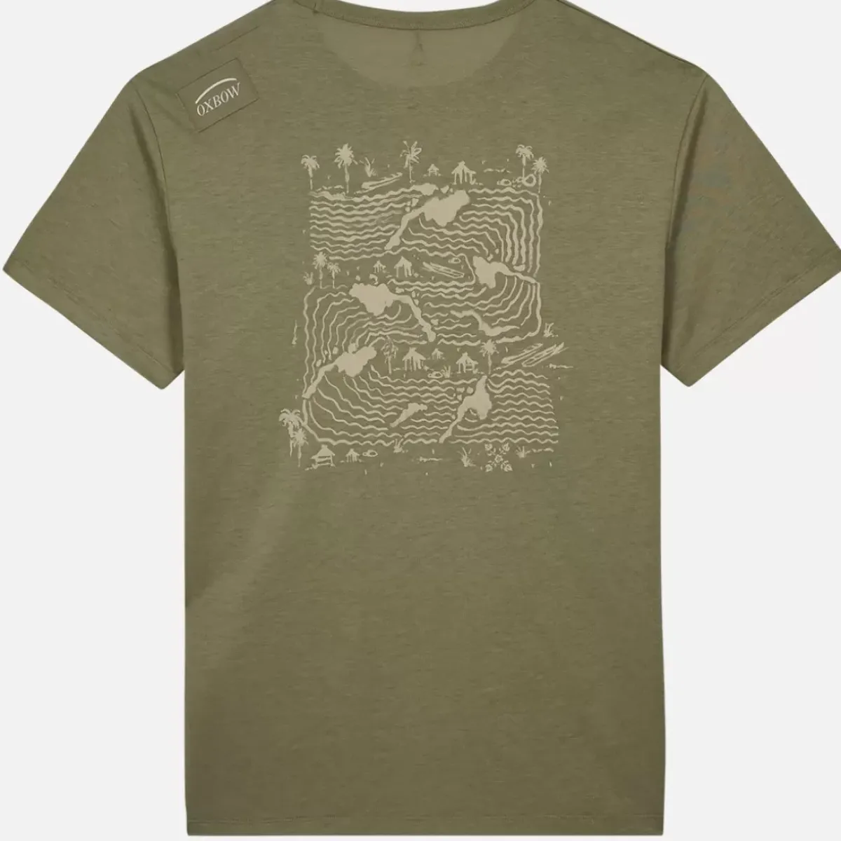 OXBOW Tee-Shirt-Tee-shirt BOUILLOUSES - Aloe