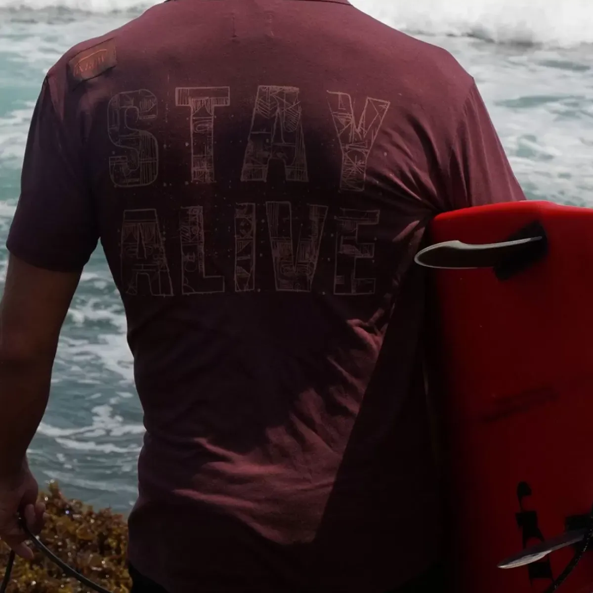 OXBOW Lycra, Surf Tee|Surf-Tee-Shirt MATEMALE - Terre Brulée Terre Brulu00e9e