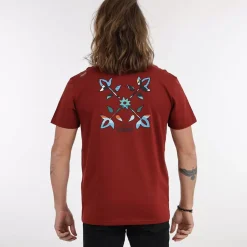 OXBOW Tee-Shirt-Tee-Shirt TAGTAN - Grenat