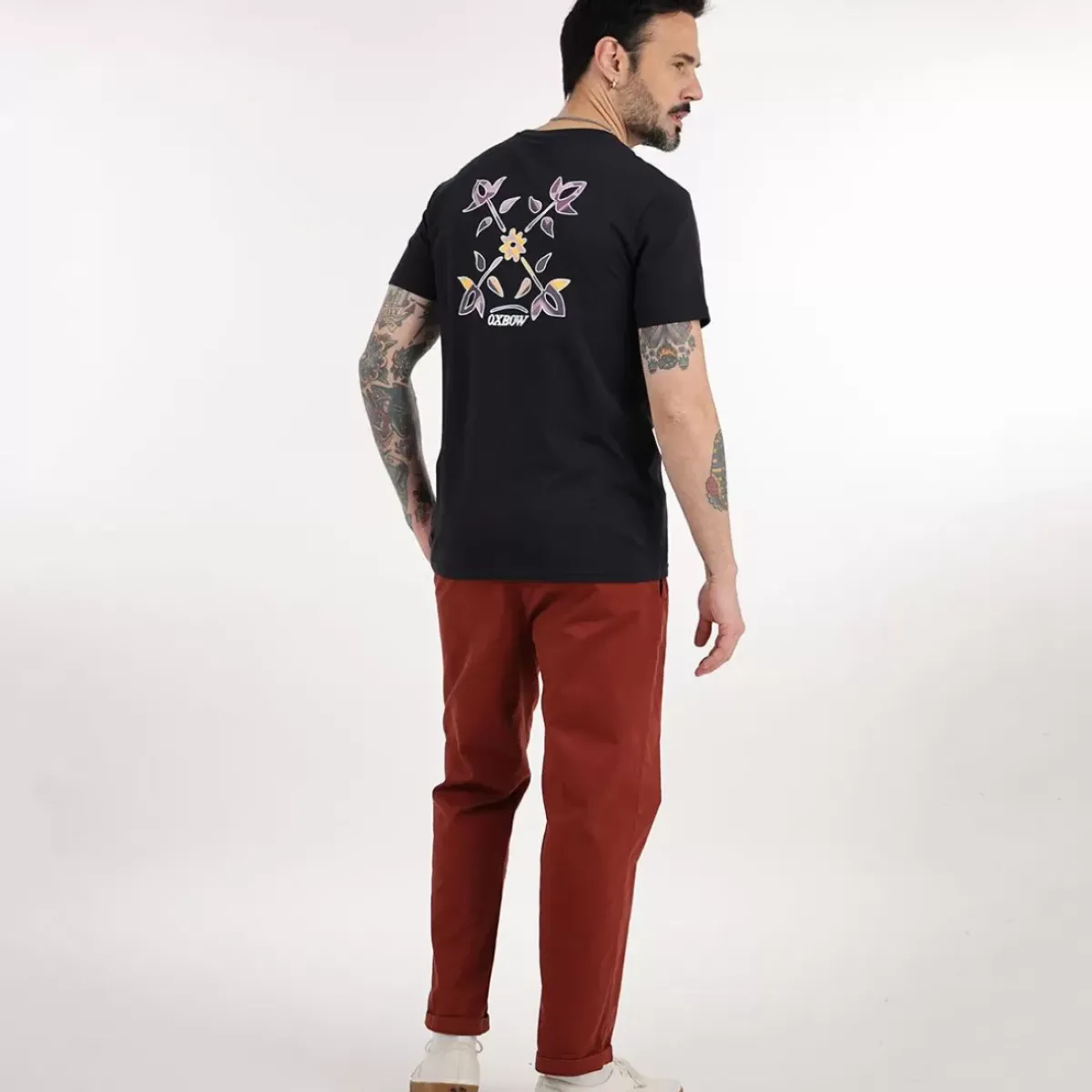 OXBOW Tee-Shirt-Tee-Shirt TAGTAN - Noir Black