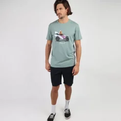 OXBOW Tee-Shirt-Tee-shirt TATAMI - Iguane