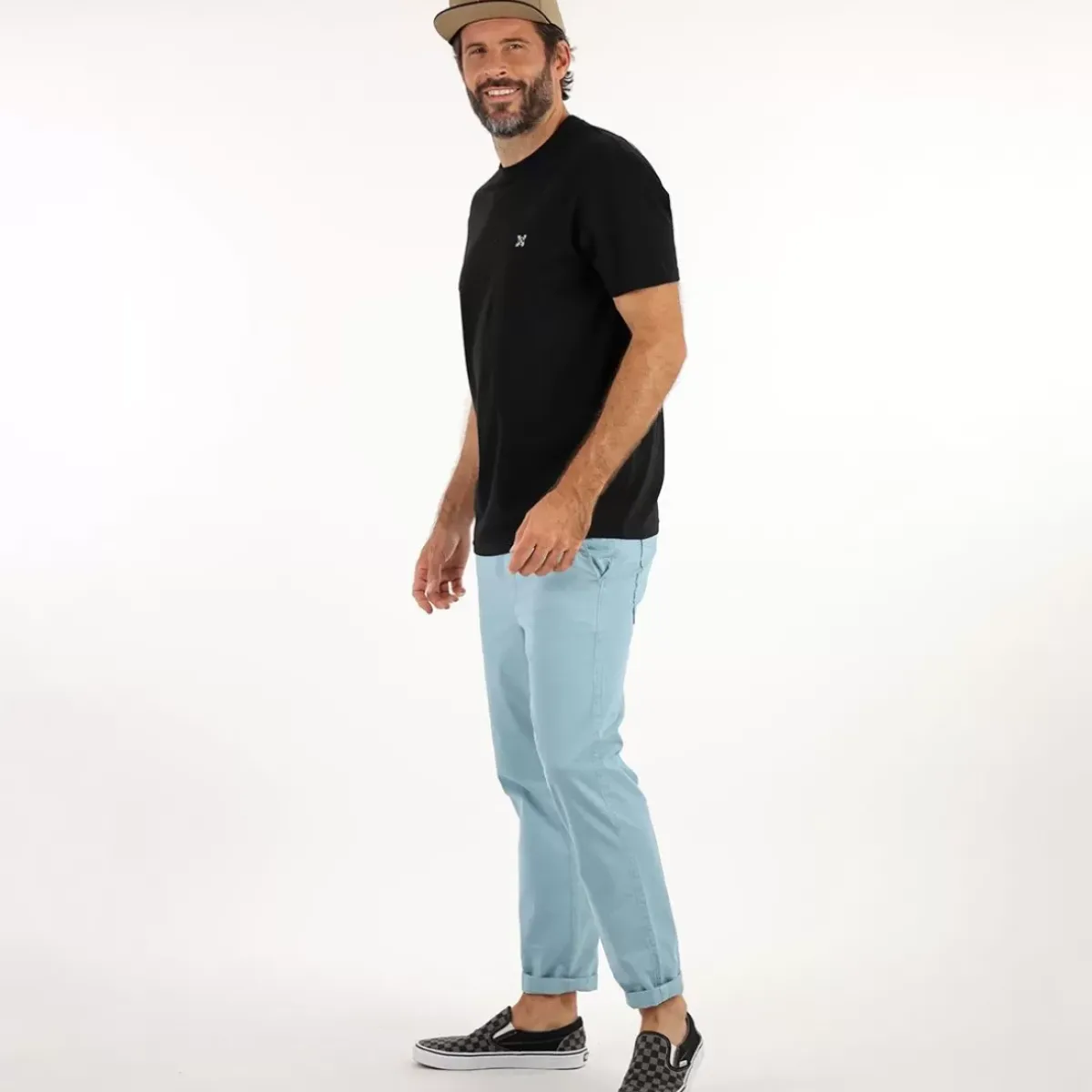 OXBOW Essentials|Tee-Shirt-Tee-shirt TEBAZ - Noir Black