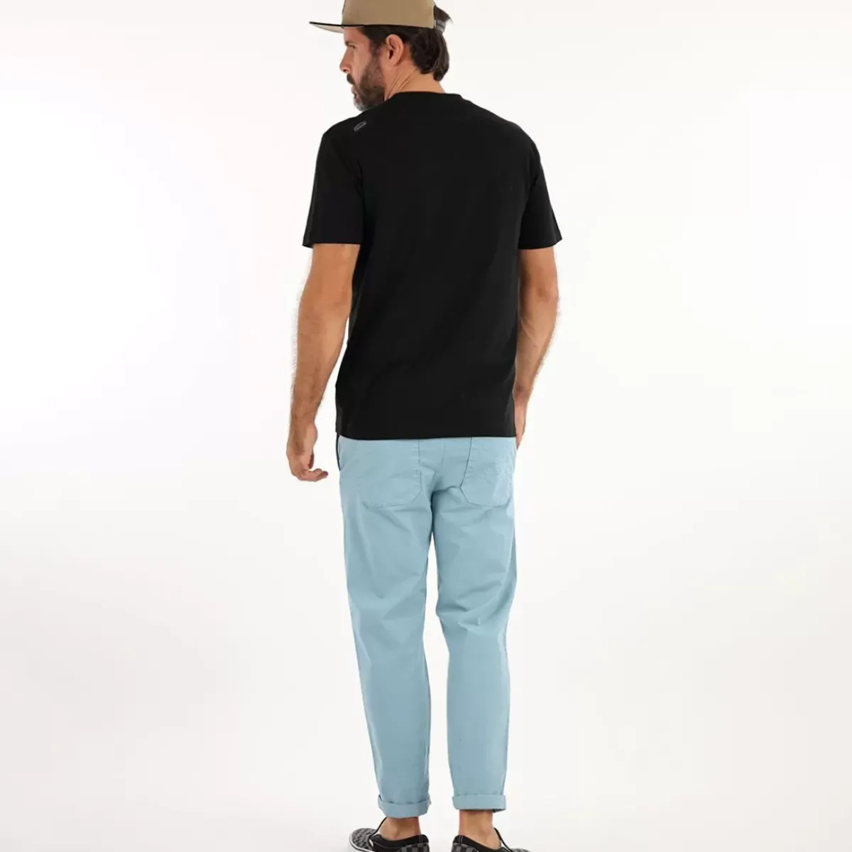 OXBOW Essentials|Tee-Shirt-Tee-shirt TEBAZ - Noir Black