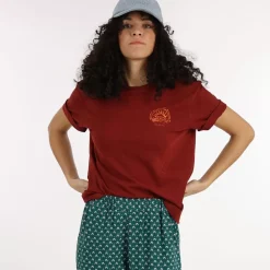 OXBOW Tee-Shirt, Top-Tee-Shirt TED - Grenat