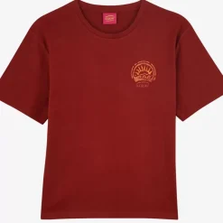 OXBOW Tee-Shirt, Top-Tee-Shirt TED - Grenat