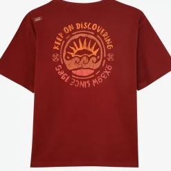 OXBOW Tee-Shirt, Top-Tee-Shirt TED - Grenat