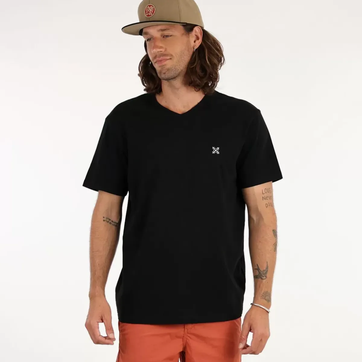 OXBOW Essentials|Tee-Shirt-Tee-shirt TIVE - Noir Black