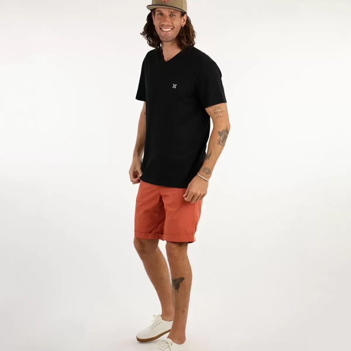 OXBOW Essentials|Tee-Shirt-Tee-shirt TIVE - Noir Black