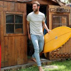 OXBOW Tee-Shirt|Clothing-Tee-Shirt TORNAT - Gris Chiné Heather Grey