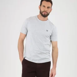 OXBOW Tee-Shirt|Clothing-Tee-Shirt TORNAT - Gris Chiné Heather Grey