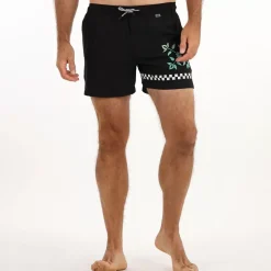 OXBOW Swimwear-Volleyshorts VOLDOM - Black