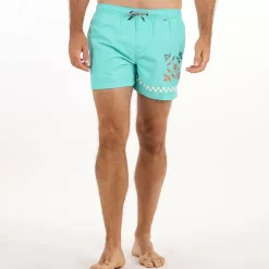 OXBOW Swimwear-Volleyshorts VOLDOM - Turquoise