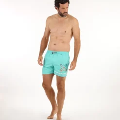 OXBOW Swimwear-Volleyshorts VOLDOM - Turquoise